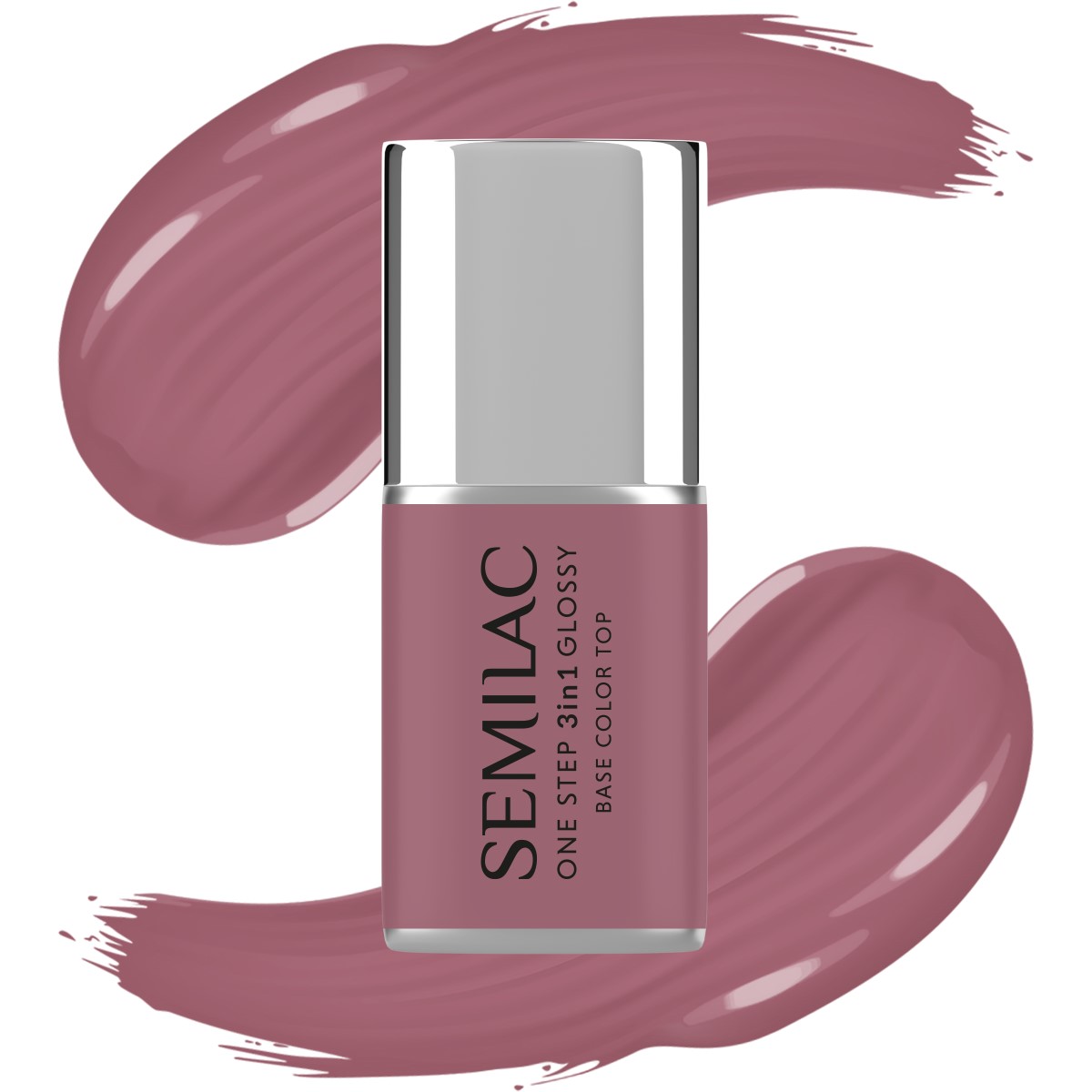 201 Semilac One Step Glossy Earth Pink 7 ml