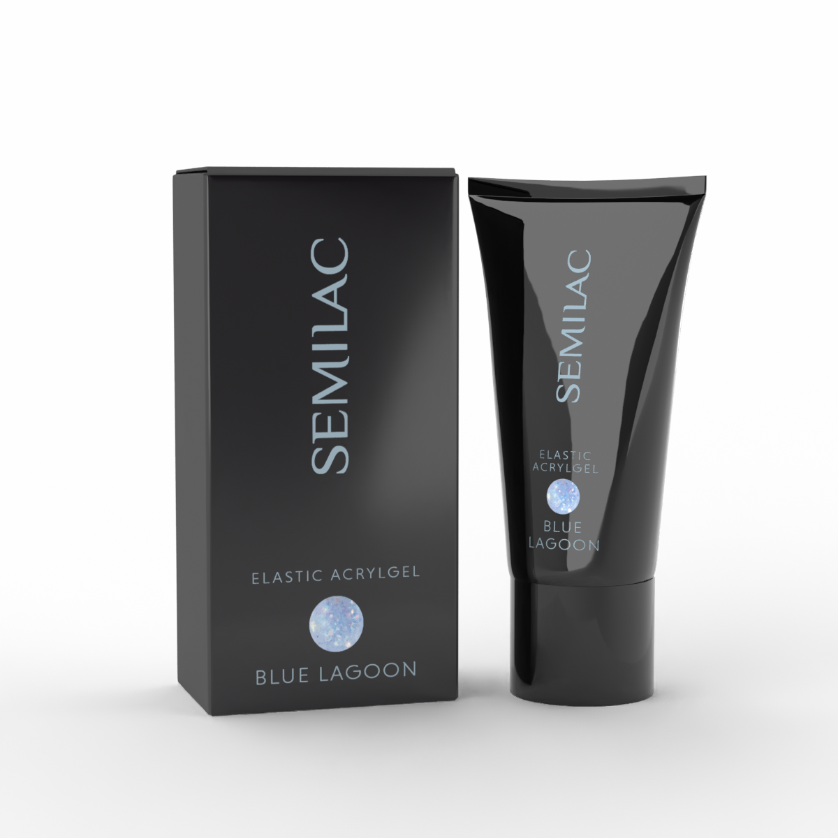Semilac Elastic Acrylgel Blue Lagoon 30 g