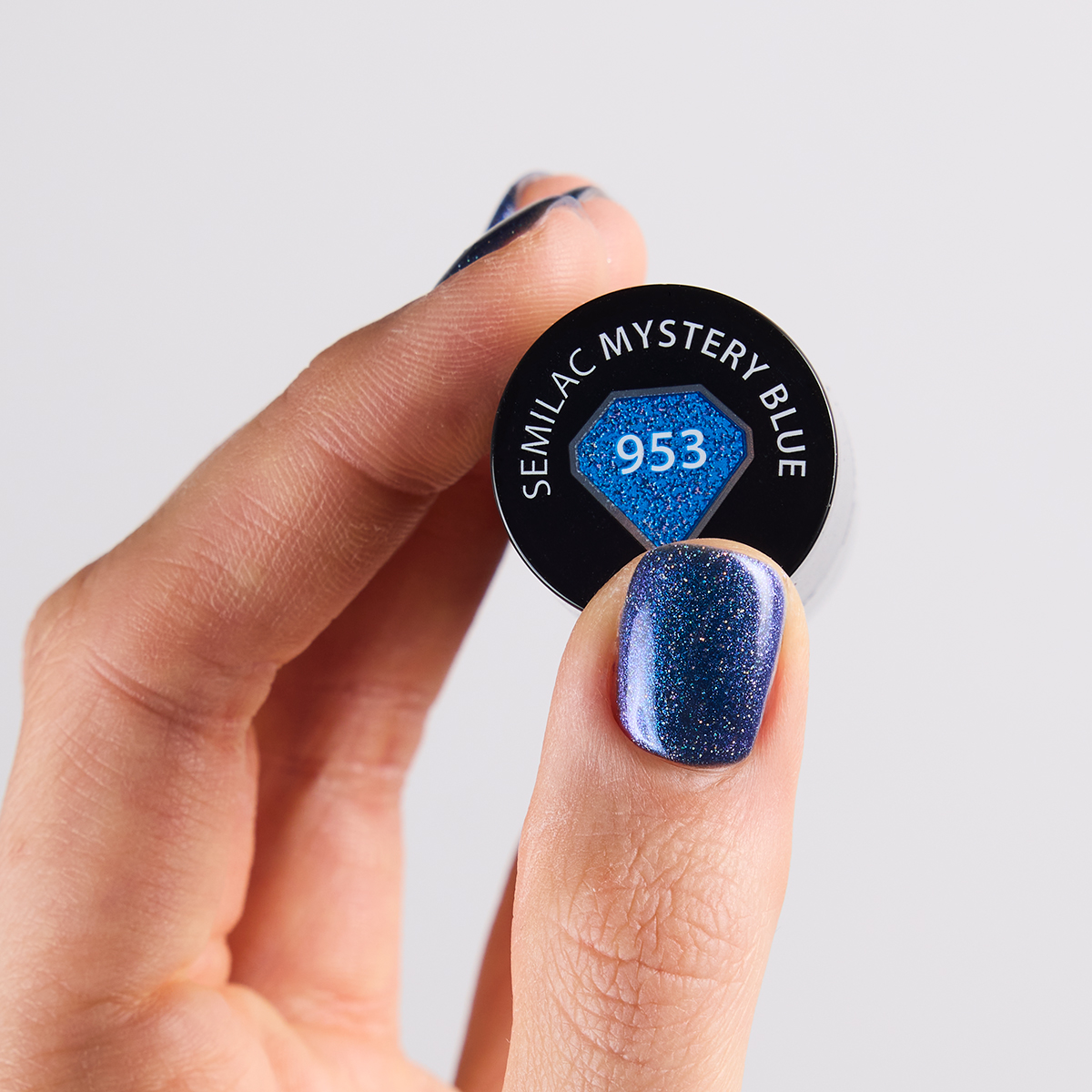 SEMILAC 953 Mystery Blue 7 ml - Imagen 2