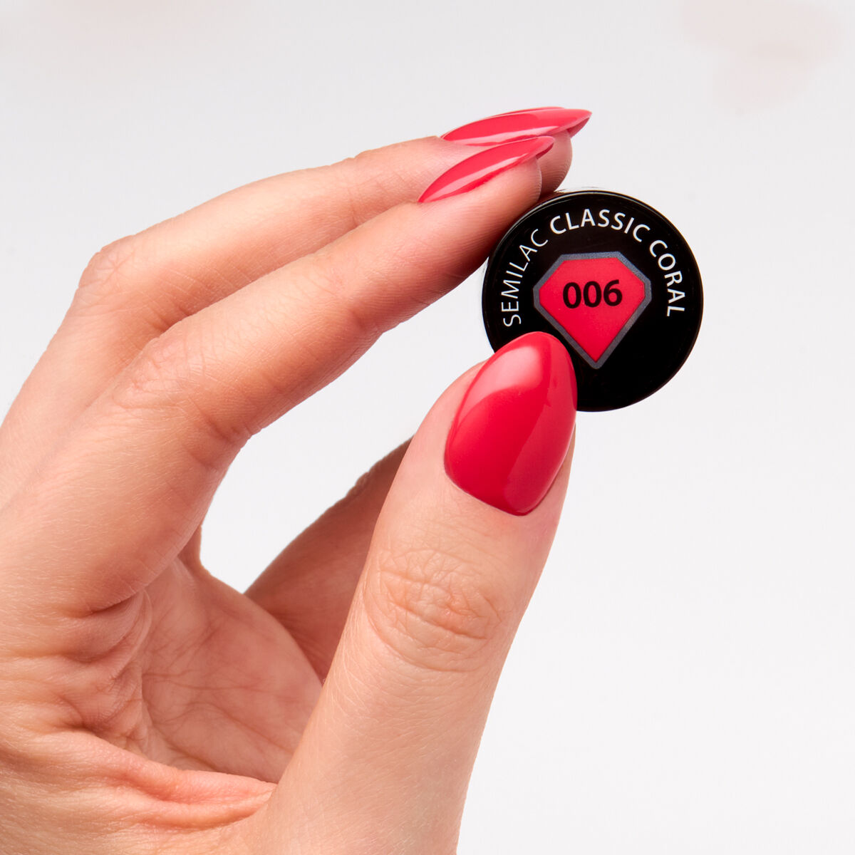 Semilac 006 Classic Coral 7 ml - Imagen 2
