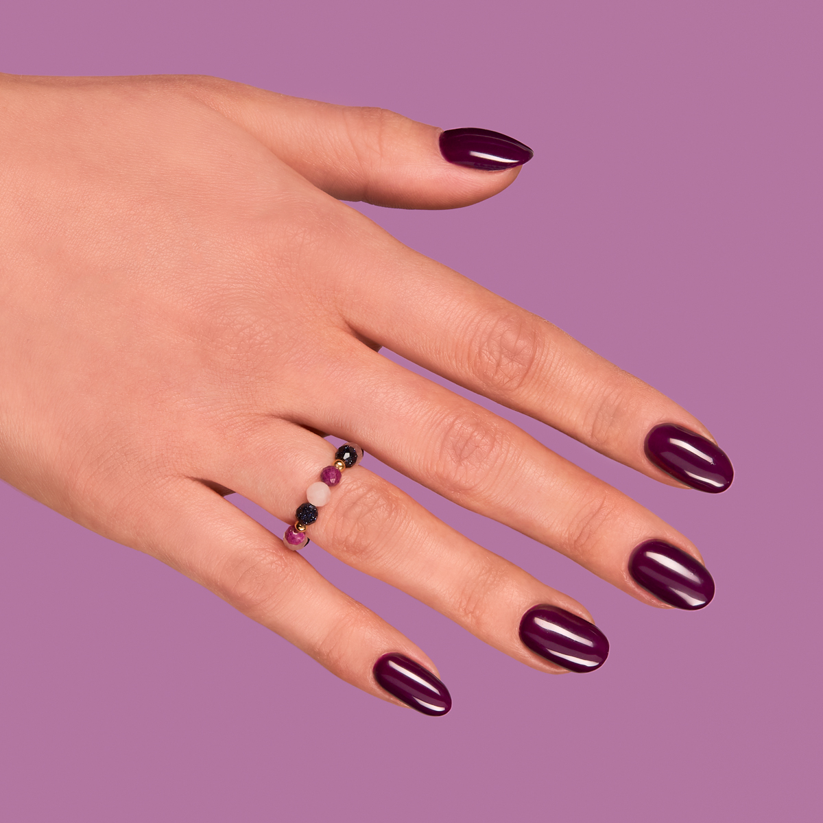 Semilac 015 Plum 7 ml - Imagen 3