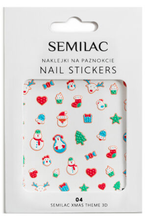 Pegatinas Semilac 04 Xmas Theme