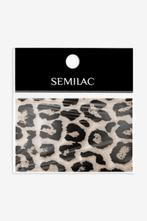 21 Semilac Transfer Foil Wild Animals Classic Leopard