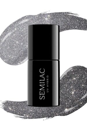 Semilac 334 Magnetic Glow Silver Lavender