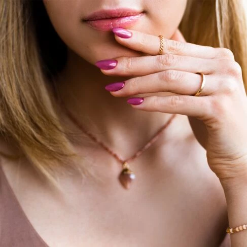 Semilac 377 Shimmer Stone Ruby 7 ml - Imagen 4
