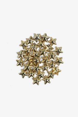 760 Decoraciones Semilac Gold Big Stars 50 unidades