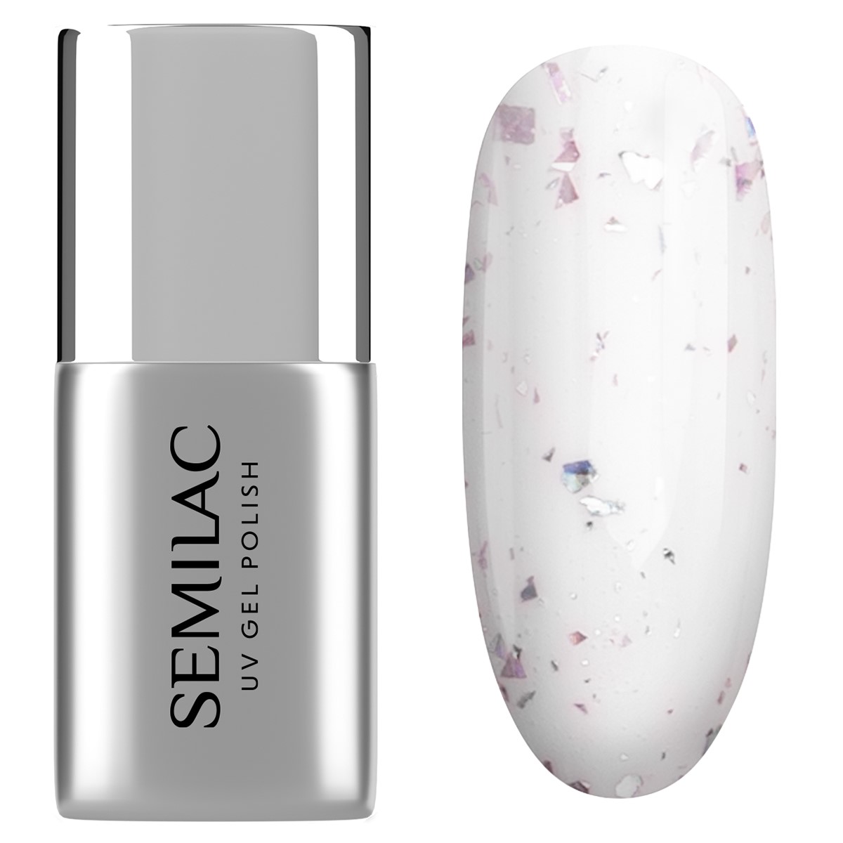 SEMILAC T-22 Top Coat Flower Flakes 7 ml