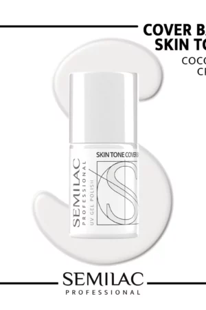 Semilac Professional Cover Base Coconut Cream 11ml