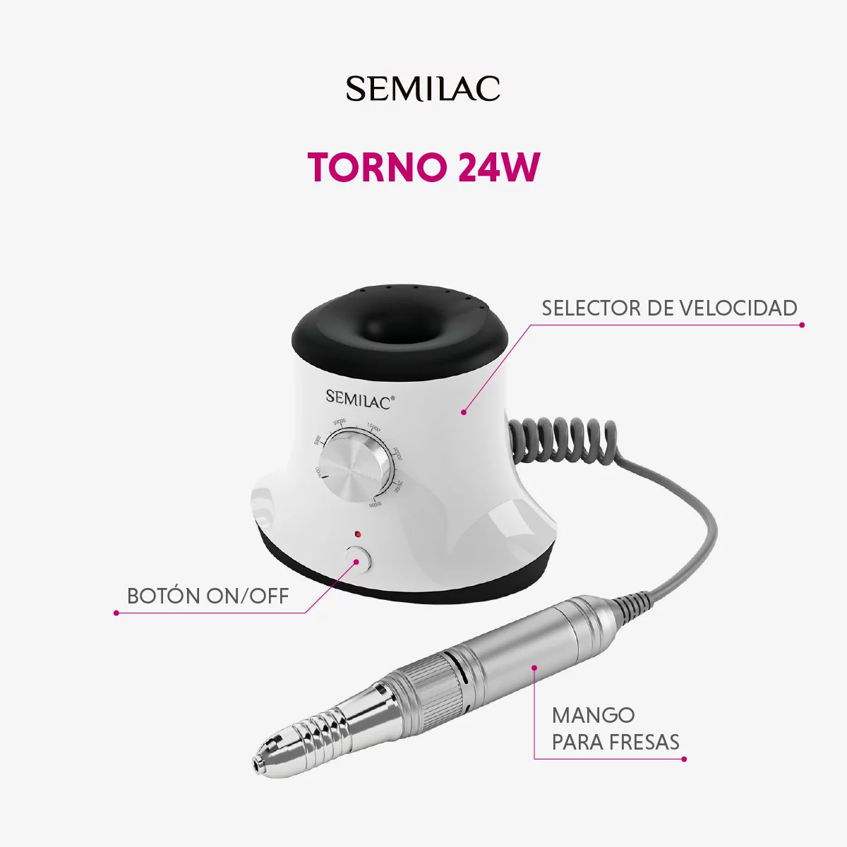 Torno Semilac 24w - Imagen 2