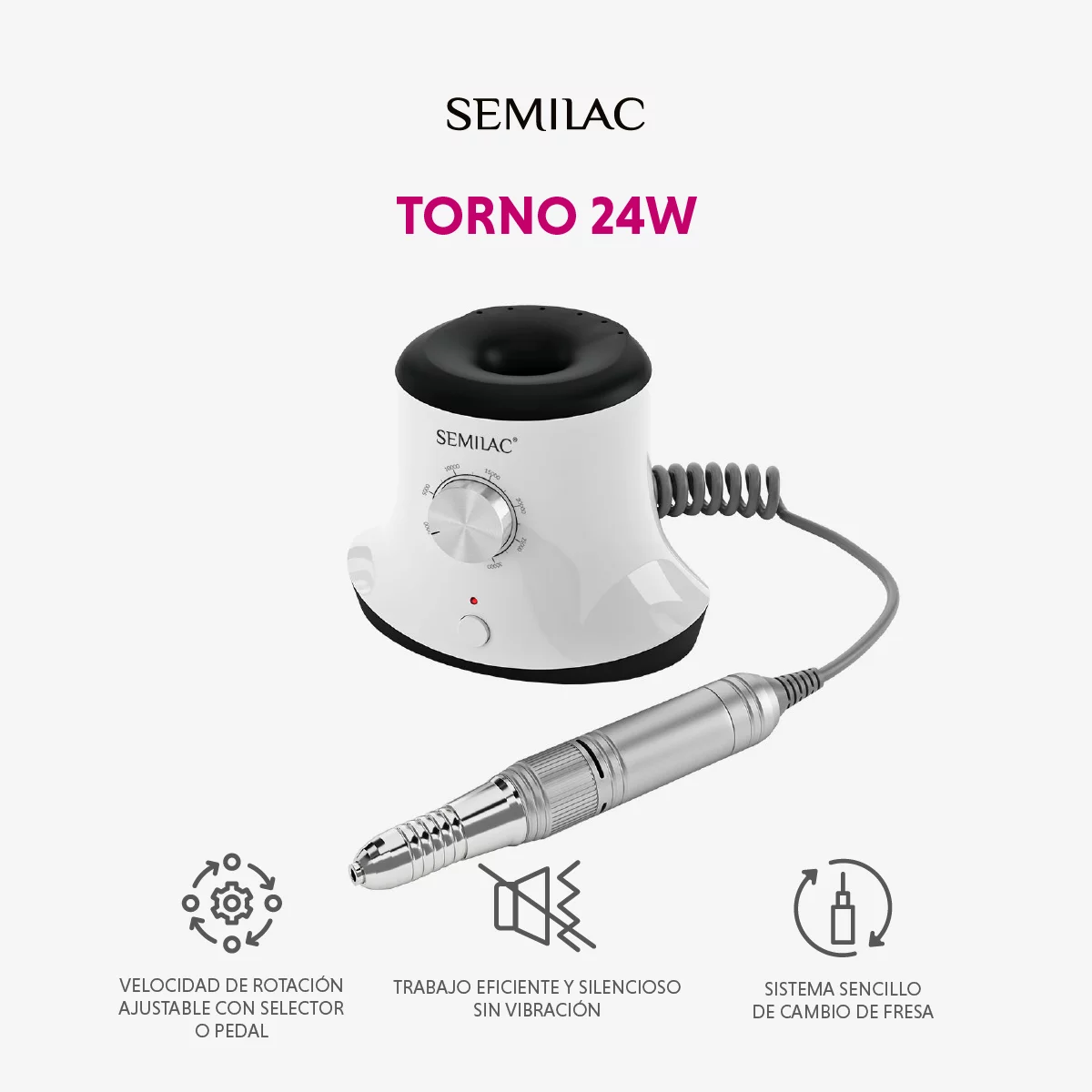Torno Semilac 24w - Imagen 3