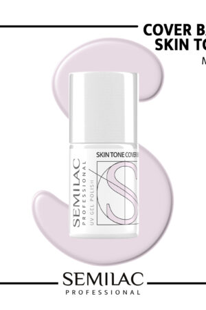 Semilac Professional Cover Base Milky Pink 11ml