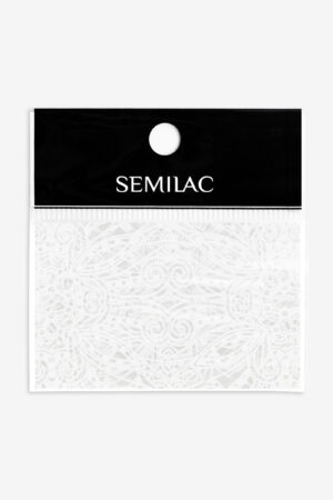 15 Foil Semilac White Lace