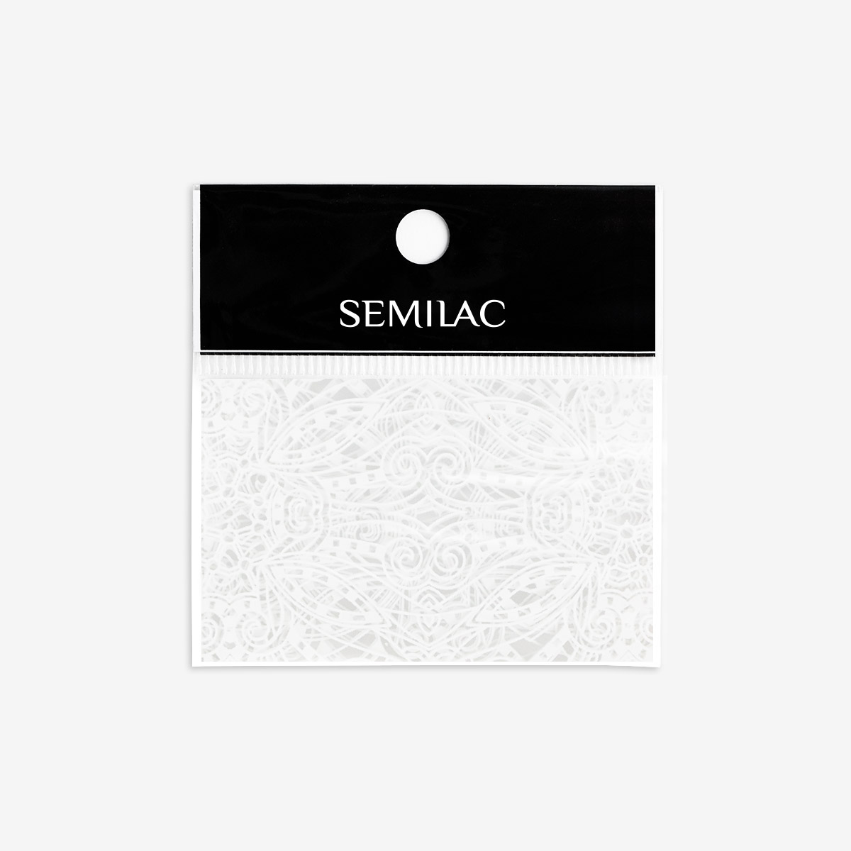 15 Foil Semilac White Lace