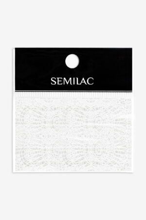 16 Foil Semilac White Lace