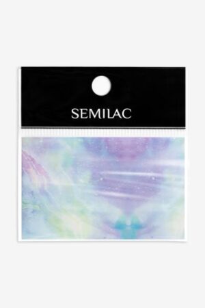 09 Decoraciones Semilac Foil Pink & Blue Marble
