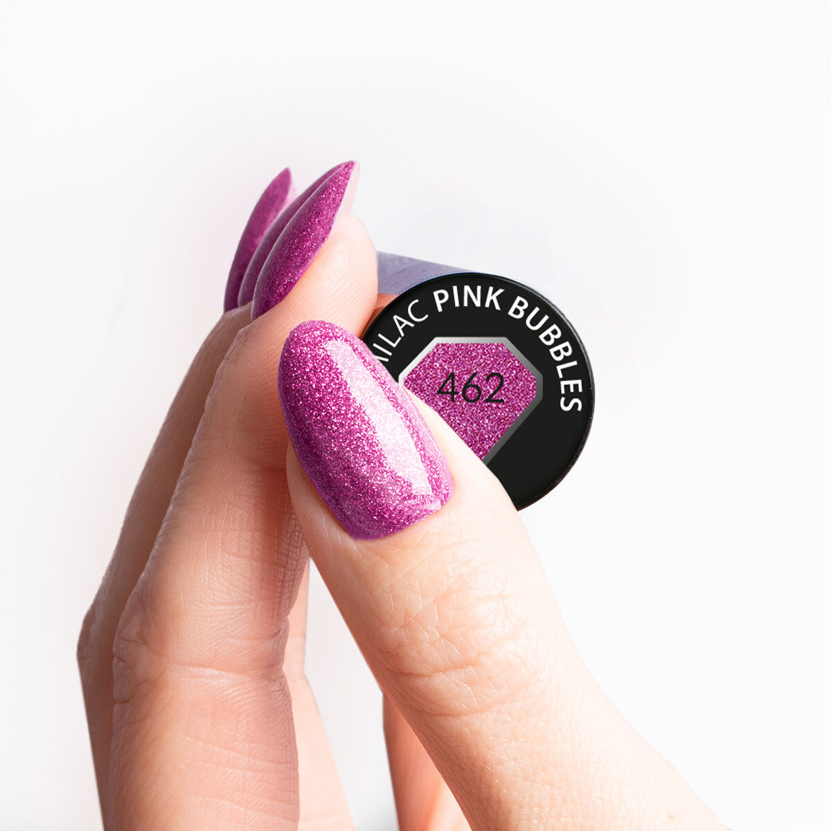 Semilac 462 Pink Bubbles 7 ml - Imagen 3