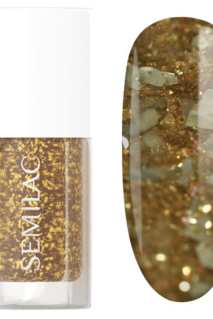 Semilac C-042 Flakes of Gold 7 ml