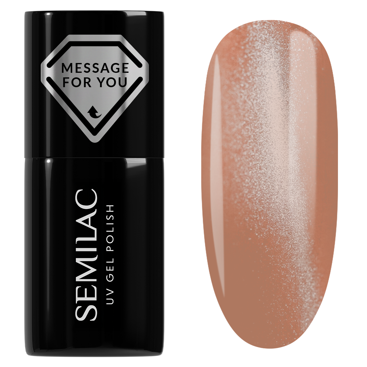 SEMILAC 733 Creamy Praline Gloss 7 ml