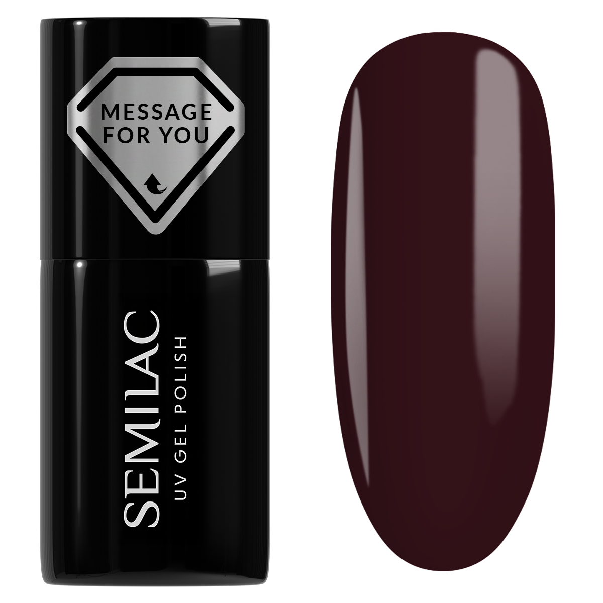 SEMILAC 740 Deep Plum 7 ml
